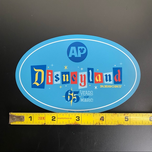 Disneyland 65th Anniversary AP Magnet - Picture 2 of 2